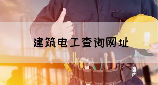 建筑电工查询网址