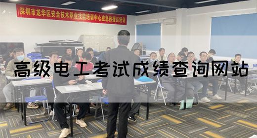 高级电工考试成绩查询网站