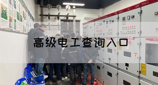高级电工查询入口