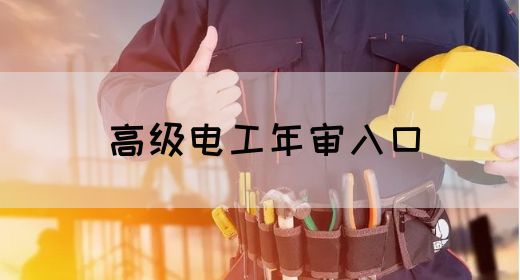 高级电工年审入口