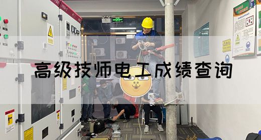 高级技师电工成绩查询