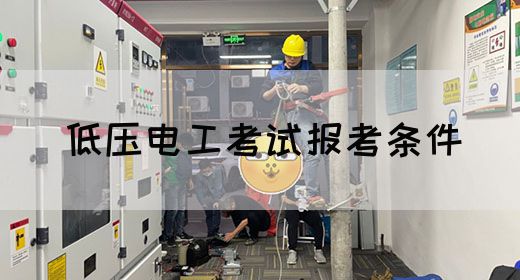 低压电工考试报考条件