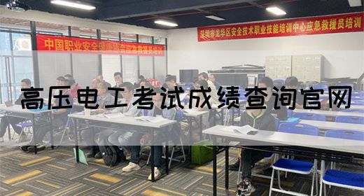 高压电工考试成绩查询官网