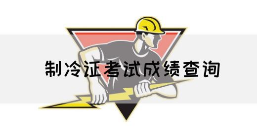 制冷证考试成绩查询